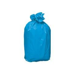 Sacs poubelles bleu 240L 65/25x140cm T70 par 10 rouleaux de10 sacs.