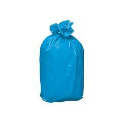 Sacs poubelles 120L bleu 40µ 