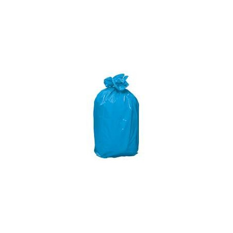 Sacs poubelles 120L bleu 40µ 