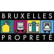 Sacs poubelles bleu " Bruxelles - propreté " 100 litres 