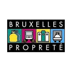 Sacs poubelles bleu " Bruxelles - propreté " 100 litres 