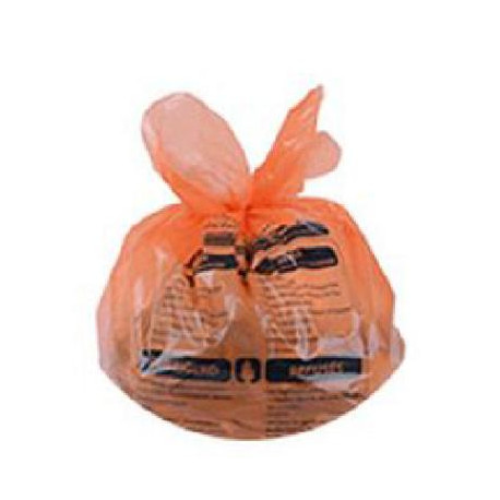 Sacs poubelles orange " Bruxelles-propreté " 30 litres