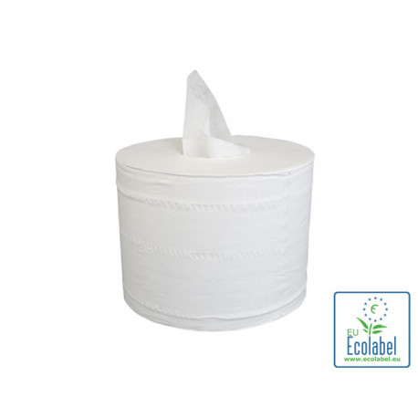 Papier toilette 2 plis blanc pure cellulose par 6 rlx 