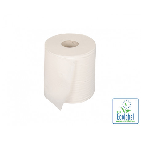 Bobine en papier 2 plis maxi devidage central 