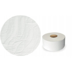 Papier toilette mini jumbo164 mètres 2 plis blanc